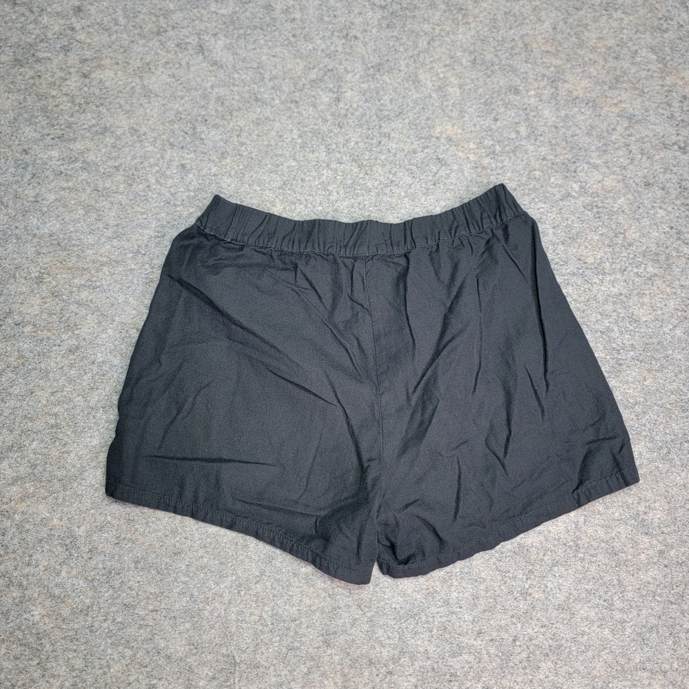 Madewell Shorts Womens Small‎ Black Elastic Waist Casual Pull On - Picture 7 of 7